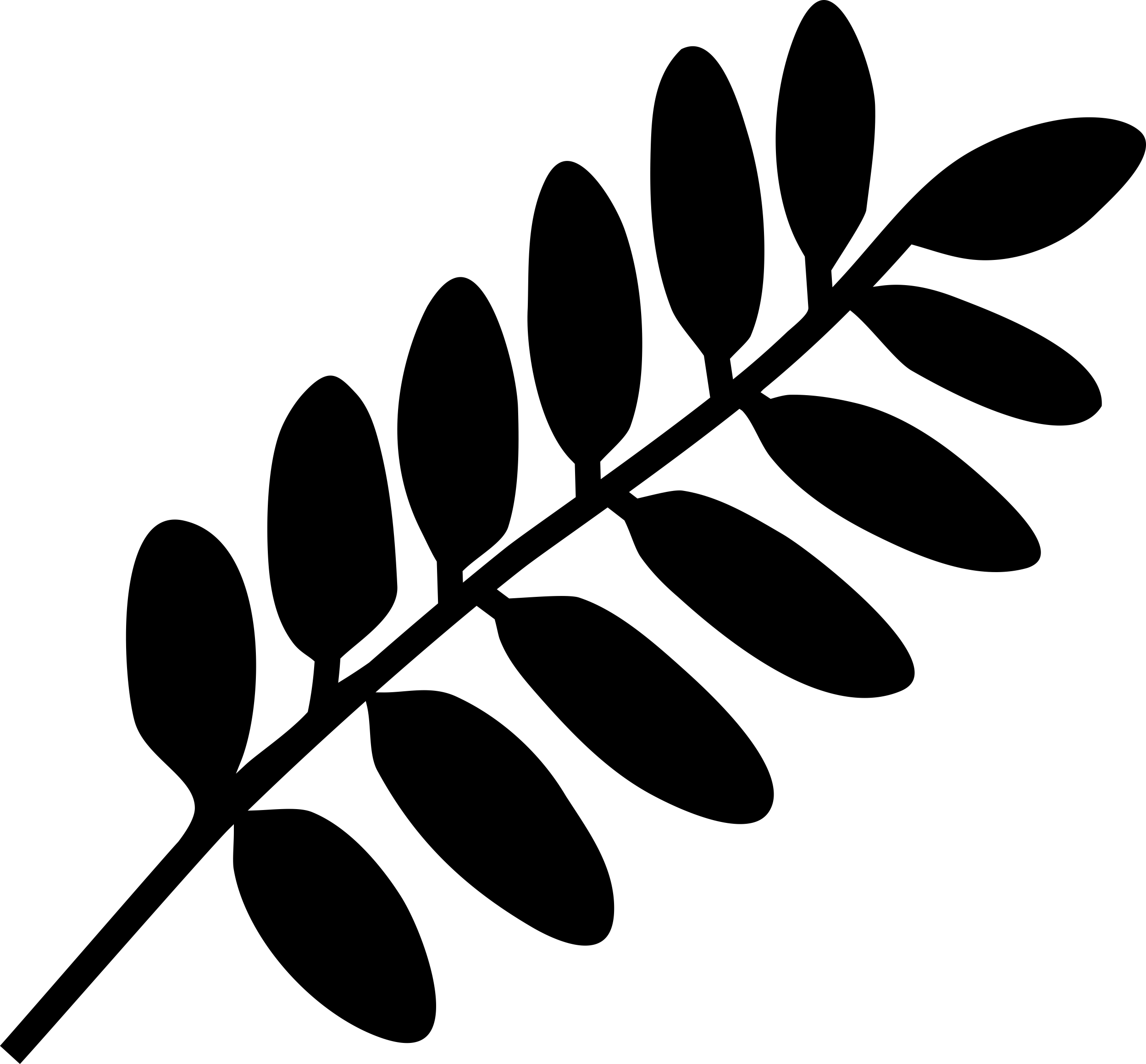 Leaves On A Branch Diagonal Shape Sketch Drawing Svg Free Vectors